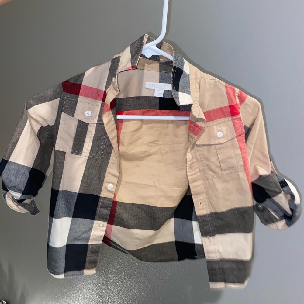 Original Burberry Kids’ Shirt